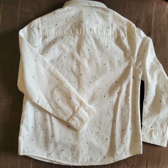 NWT ZARA BOYS PRINTED TWILL SHIRT SIZE 7 - Picture 6 of 6